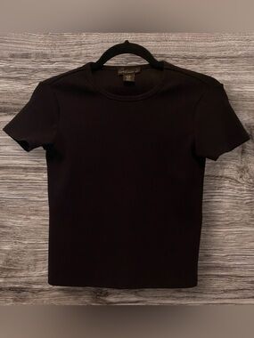 House of Harlow 1960 Black Short Sleeve Crewneck Tee